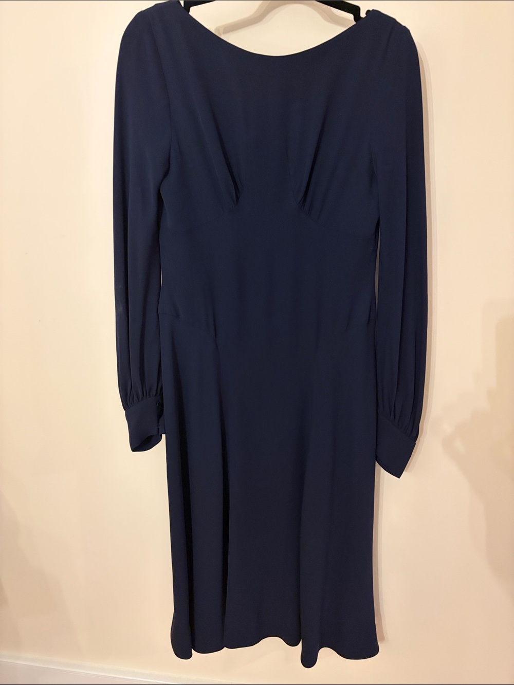 Pierre Balmain Navy Vintage Shift Dress